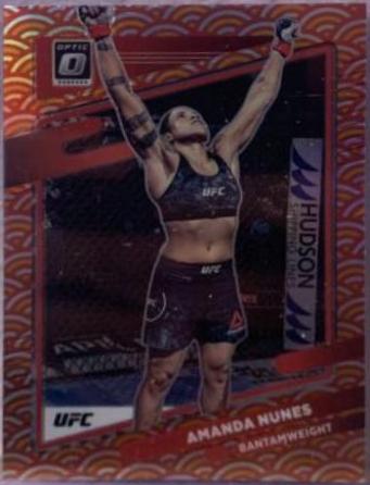 Amanda Nunes 2022 Panini Donruss Optic UFC Base #15 Photon