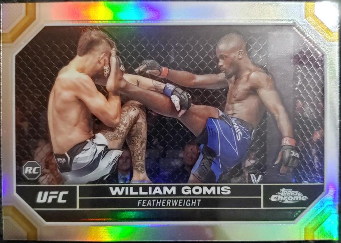 William Gomis 2024 Topps Chrome UFC Base #199 Refractor