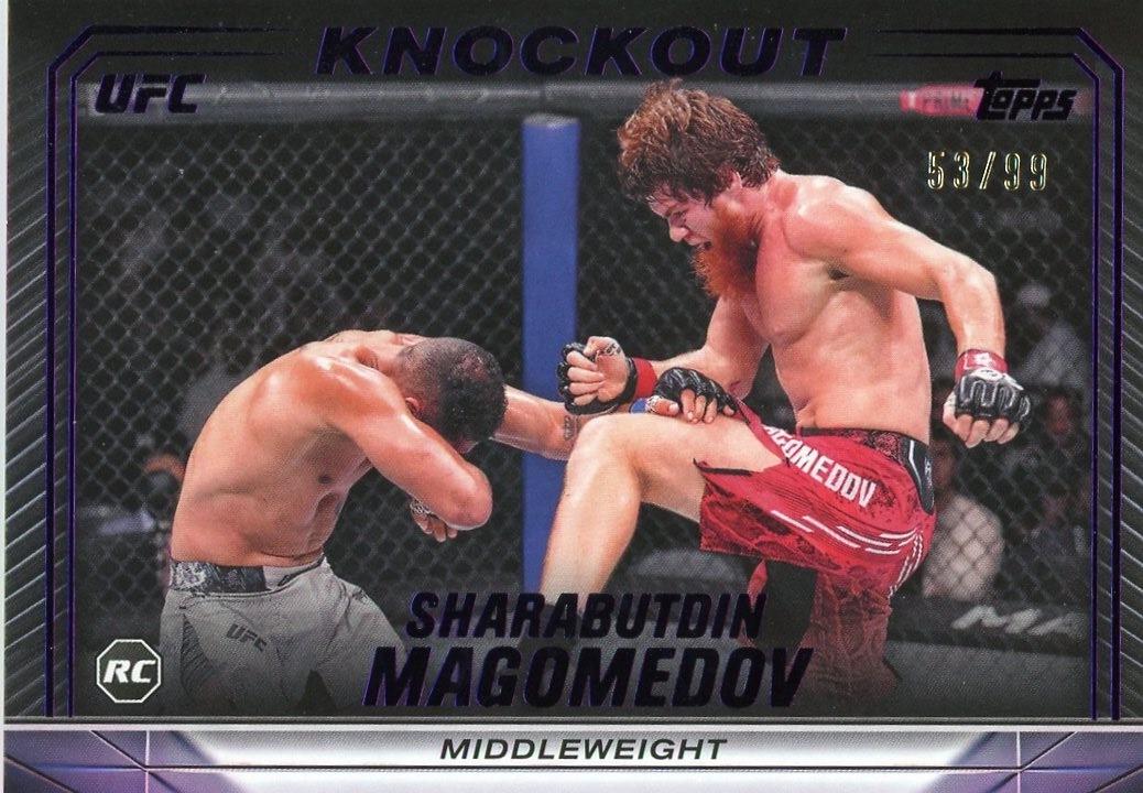 Shara Magomedov 2024 Topps Knockout UFC Base #10 Purple