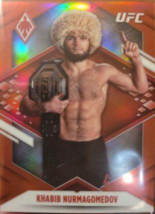 Khabib Nurmagomedov 2022 Panini Chronicles UFC Base Phoenix #318 Red