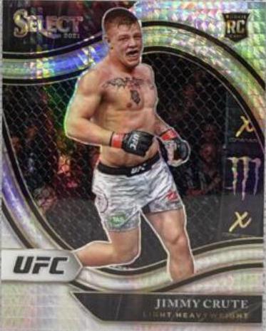 Jimmy Crute 2021 Panini Select UFC Octagonside #251 Lucky Envelopes