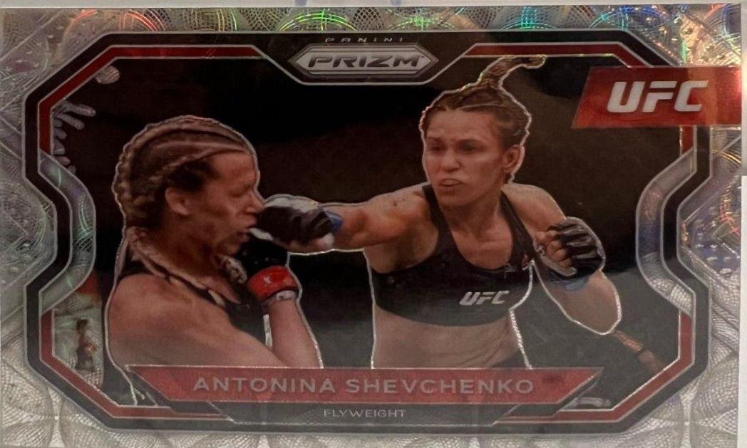 Antonina Shevchenko 2021 Panini Prizm UFC Base #192 Premium