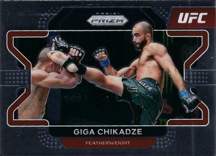 Giga Chikadze 2022 Panini Prizm UFC Base #71 Ice
