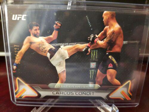 Carlos Condit 2016 Topps UFC Knockout Base #40 Silver