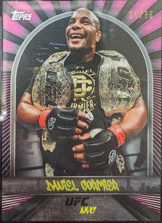 Daniel Cormier 2024 Topps UFC NYC Base #19 Pink