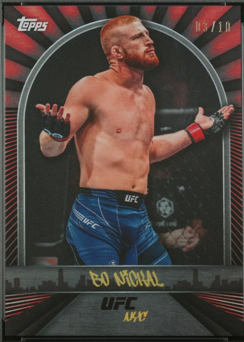 Bo Nickal 2024 Topps UFC NYC Base #5 Red