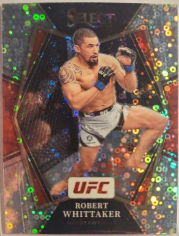 Robert Whittaker 2022 Panini Select UFC Premier Level #123 Disco