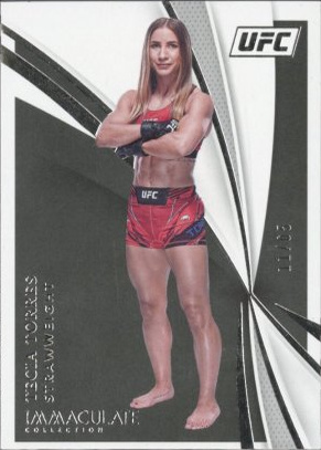 Tecia Pennington 2021 Panini Immaculate UFC Base #62 Gold