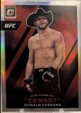 Donald Cerrone 2022 Panini Donruss Optic UFC Also Known As #21 Holo