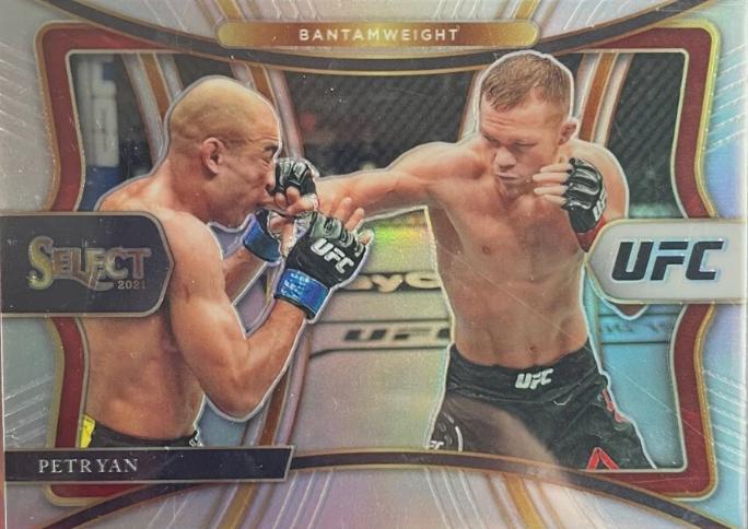 Petr Yan 2021 Panini Select UFC Premier Level #186 Silver