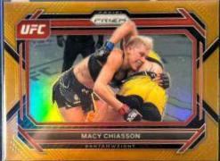Macy Chiasson 2023 Panini Prizm UFC Base #85 Orange