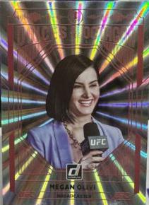 Megan Olivi 2022 Panini Donruss UFC Base #223 Laser