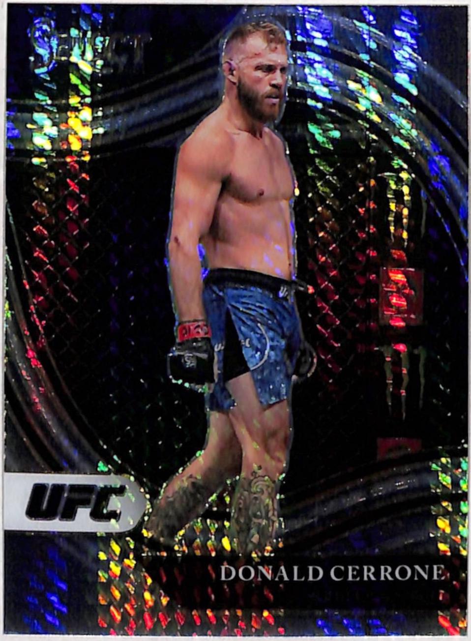 Donald Cerrone 2021 Panini Select UFC Octagonside #239 Lucky Envelopes