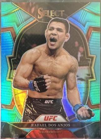 Rafael Dos Anjos 2023 Panini Select UFC Concourse #61 Light Blue
