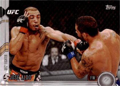 José Aldo 2015 Topps UFC Chronicles Base #127 Red
