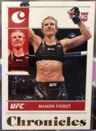 Manon Fiorot 2022 Panini Chronicles UFC Base Chronicles #91 Gold