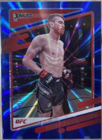 Cory Sandhagen 2022 Panini Donruss UFC Base #37 Blue