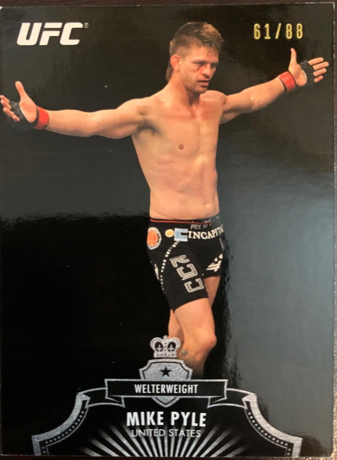 Mike Pyle 2012 Topps UFC Bloodlines Base #116 Black