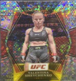 Valentina Shevchenko 2022 Panini Select UFC Premier Level #163 Silver