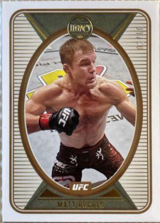 Matt Hughes 2022 Panini Chronicles UFC Base Legacy #148 Gold