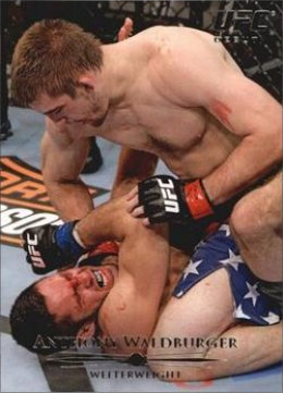 Anthony Waldburger 2011 Topps UFC Title Shot Base #119 Bronze
