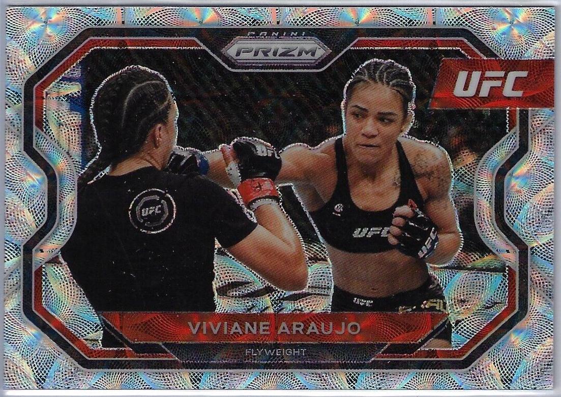 Viviane Araujo 2021 Panini Prizm UFC Base #149 Premium