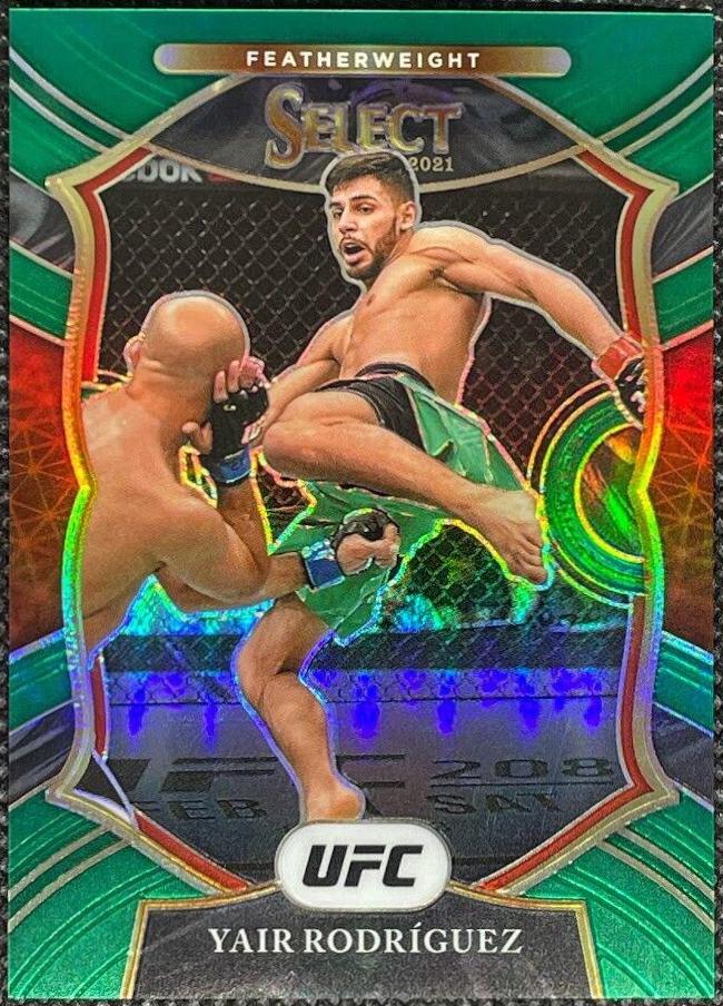 Yair Rodríguez 2021 Panini Select UFC Concourse #63 Green