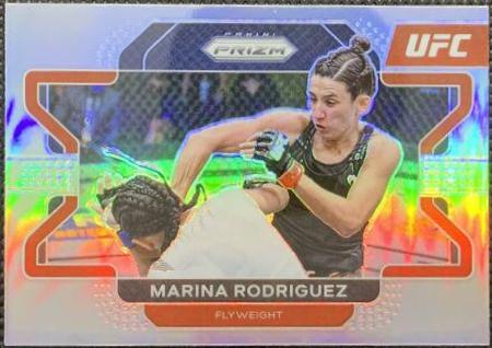 Marina Rodriguez 2022 Panini Prizm UFC Base #46 Silver