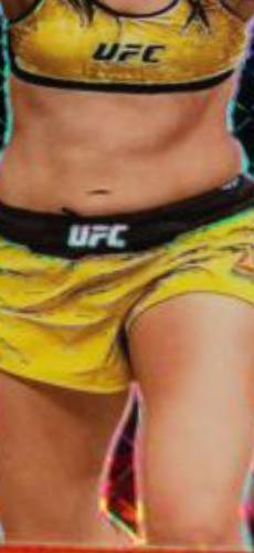 Ketlen Vieira 2021 Panini Prizm UFC Base #85 Pink Pulsar