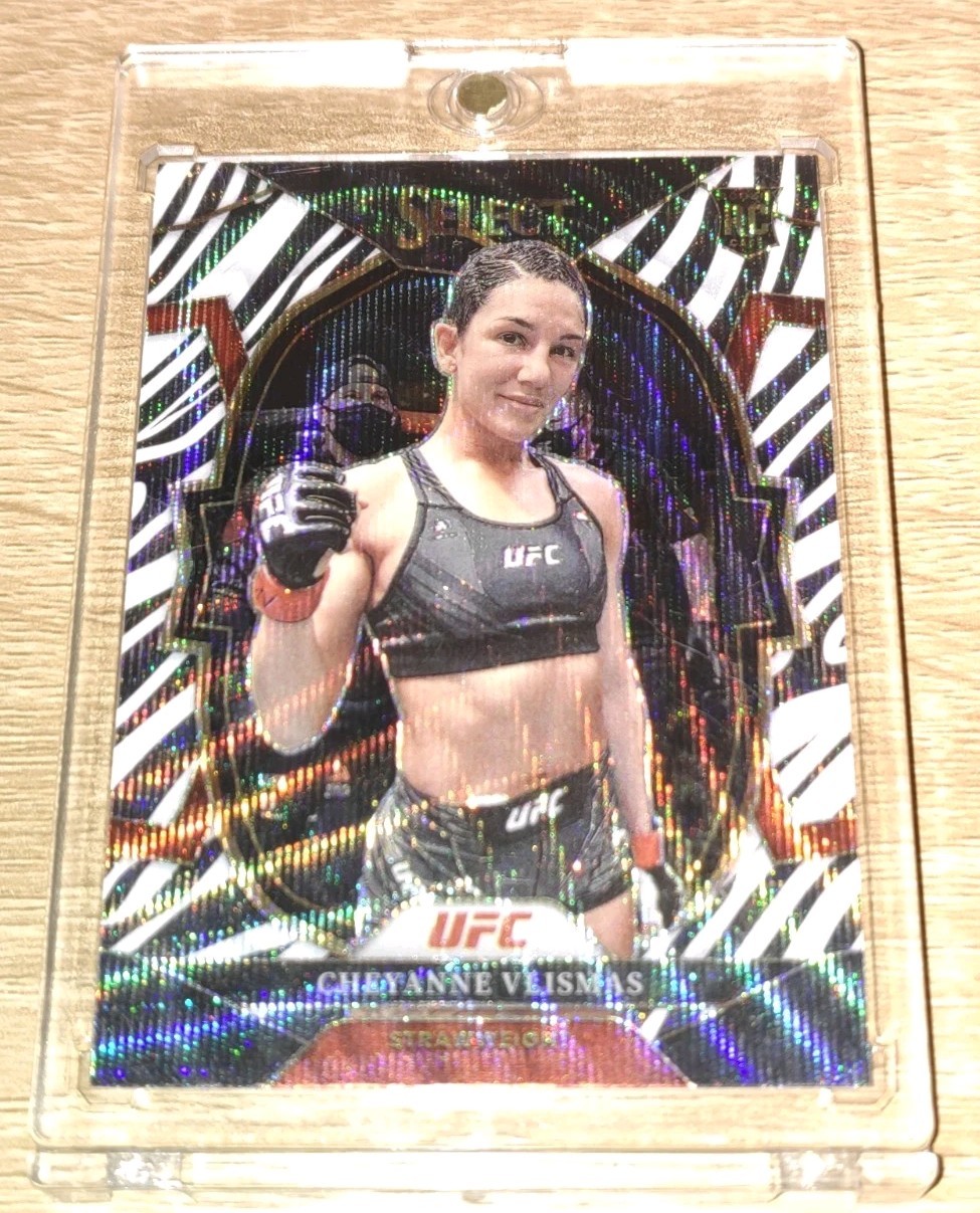 Cheyanne Vlismas 2023 Panini Select UFC Concourse #80 Zebra