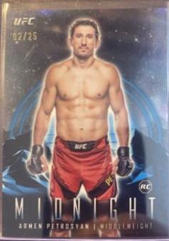 Armen Petrosyan 2024 Topps Midnight UFC Base #78 Moonrise
