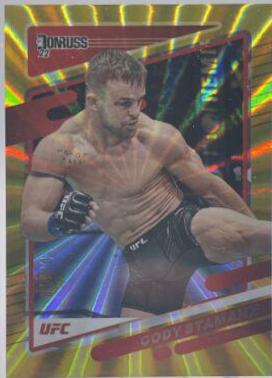 Cody Stamann 2022 Panini Donruss UFC Base #109 Gold