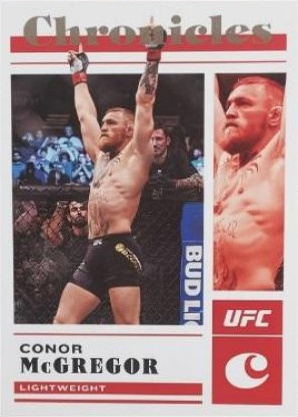 Conor McGregor 2023 Panini Chronicles UFC Base Chronicles #44 Platinum