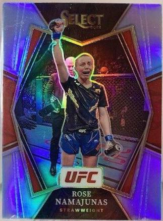 Rose Namajunas 2022 Panini Select UFC Premier Level #173 Silver