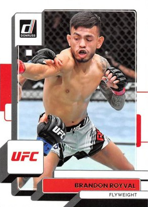 Brandon Royval 2023 Panini Donruss UFC Base #88 Black