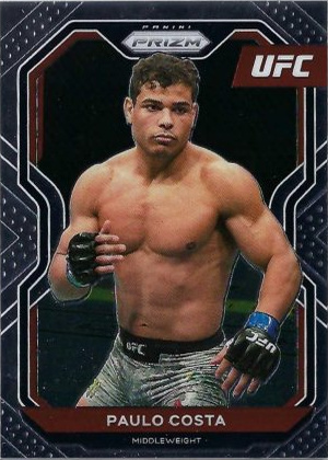 Paulo Costa 2021 Panini Prizm UFC Base #69 Black