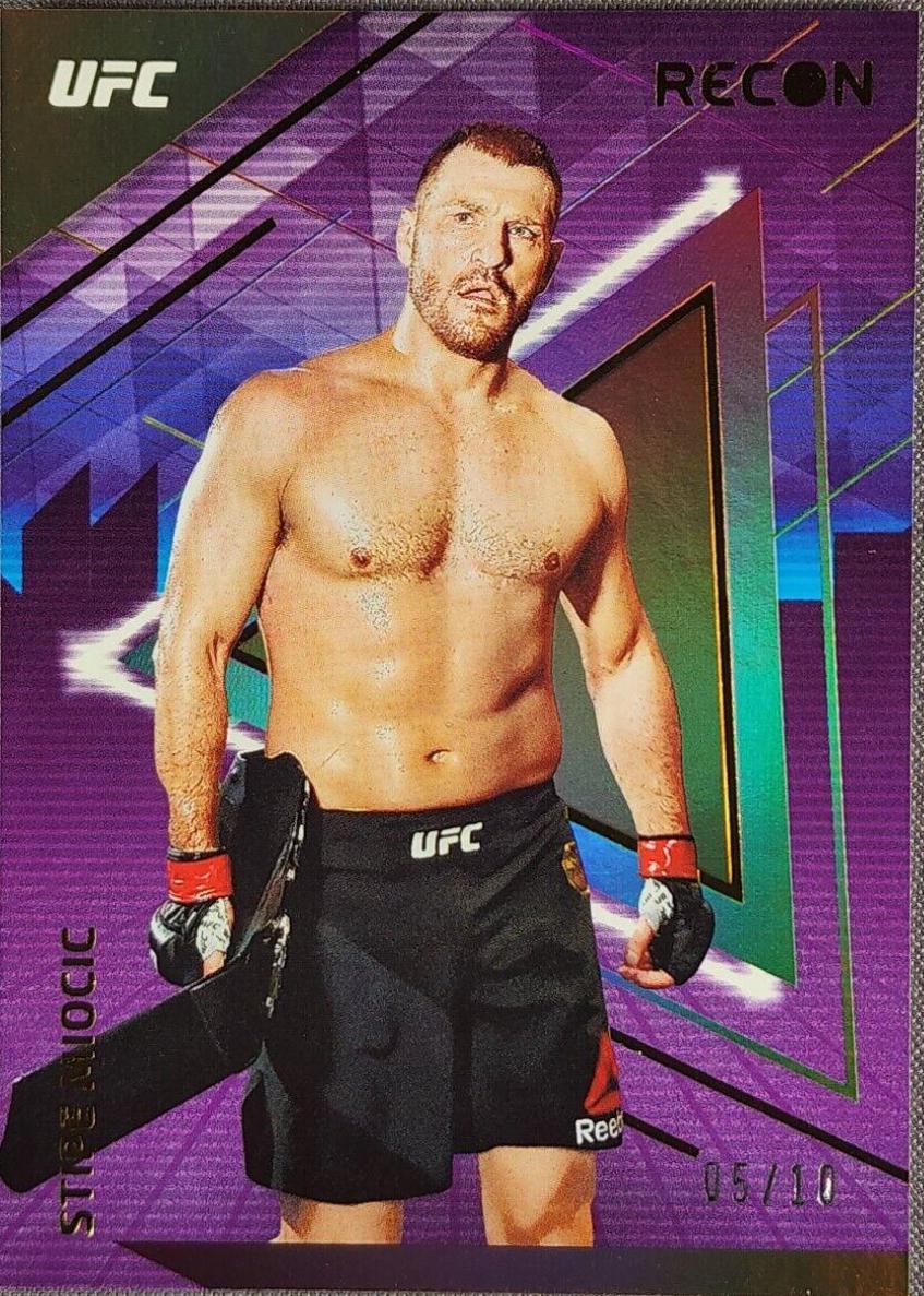 Stipe Miocic 2022 Panini Chronicles UFC Base Recon #234 Gold