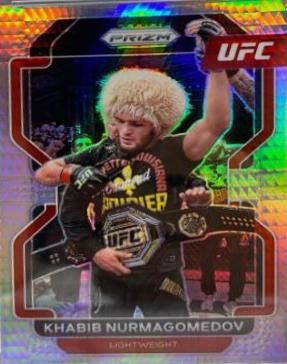 Khabib Nurmagomedov 2022 Panini Prizm UFC Base #196 Hyper