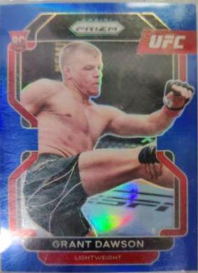 Grant Dawson 2022 Panini Prizm UFC Base #193 Blue