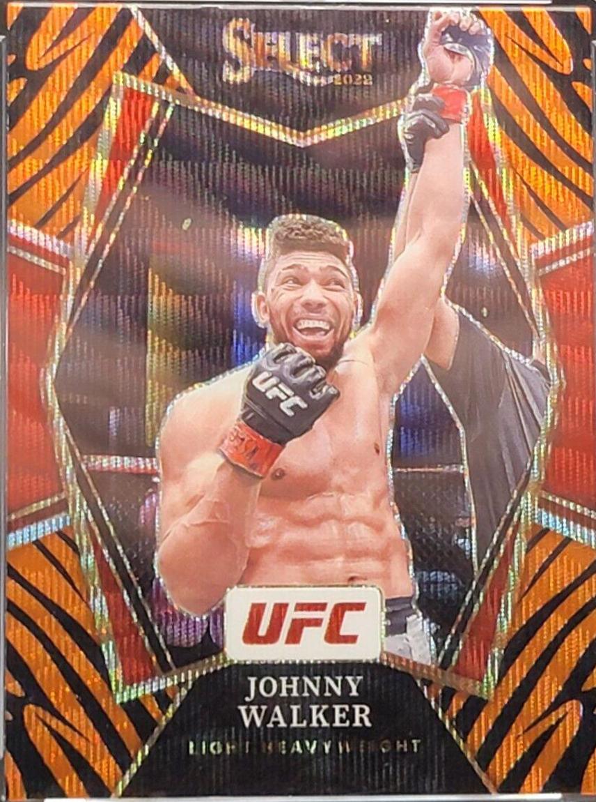 Johnny Walker 2022 Panini Select UFC Premier Level #164 Tiger