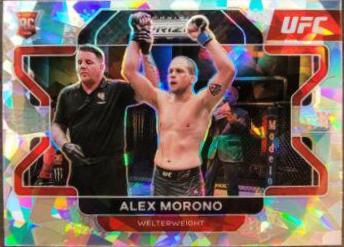 Alex Morono 2022 Panini Prizm UFC Base #25 Ice