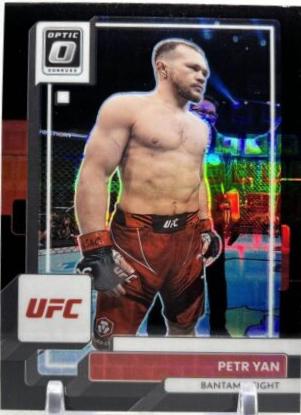 Petr Yan 2023 Panini Donruss Optic UFC Base #99 Black Pandora