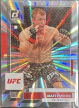 Matt Hughes 2023 Panini Donruss UFC Base #73 Laser