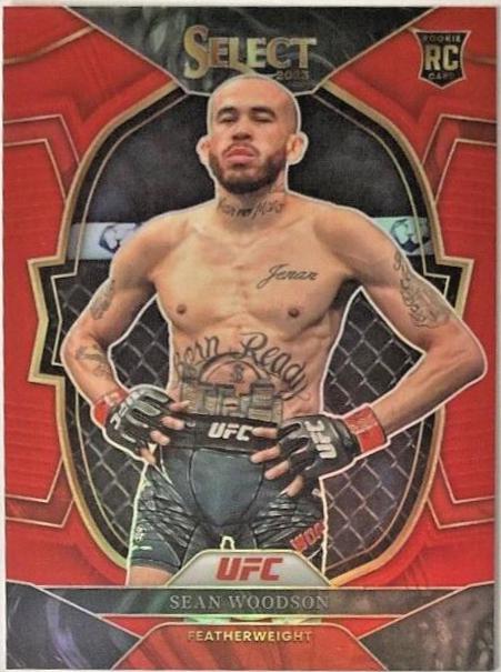 Sean Woodson 2023 Panini Select UFC Concourse #23 Red
