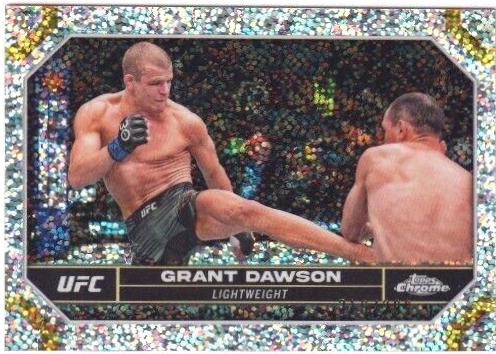 Grant Dawson 2024 Topps Chrome UFC Base #71 Speckle Refractor