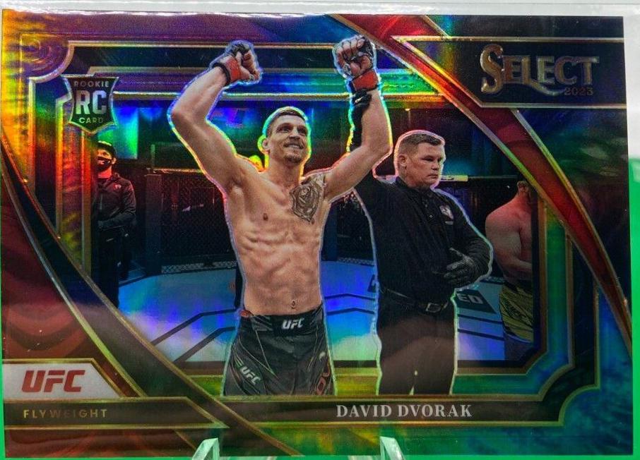 David Dvorak 2023 Panini Select UFC Mezzanine #361 Tie Dye