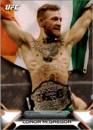 Conor McGregor 2016 Topps UFC Knockout Base #66 Red