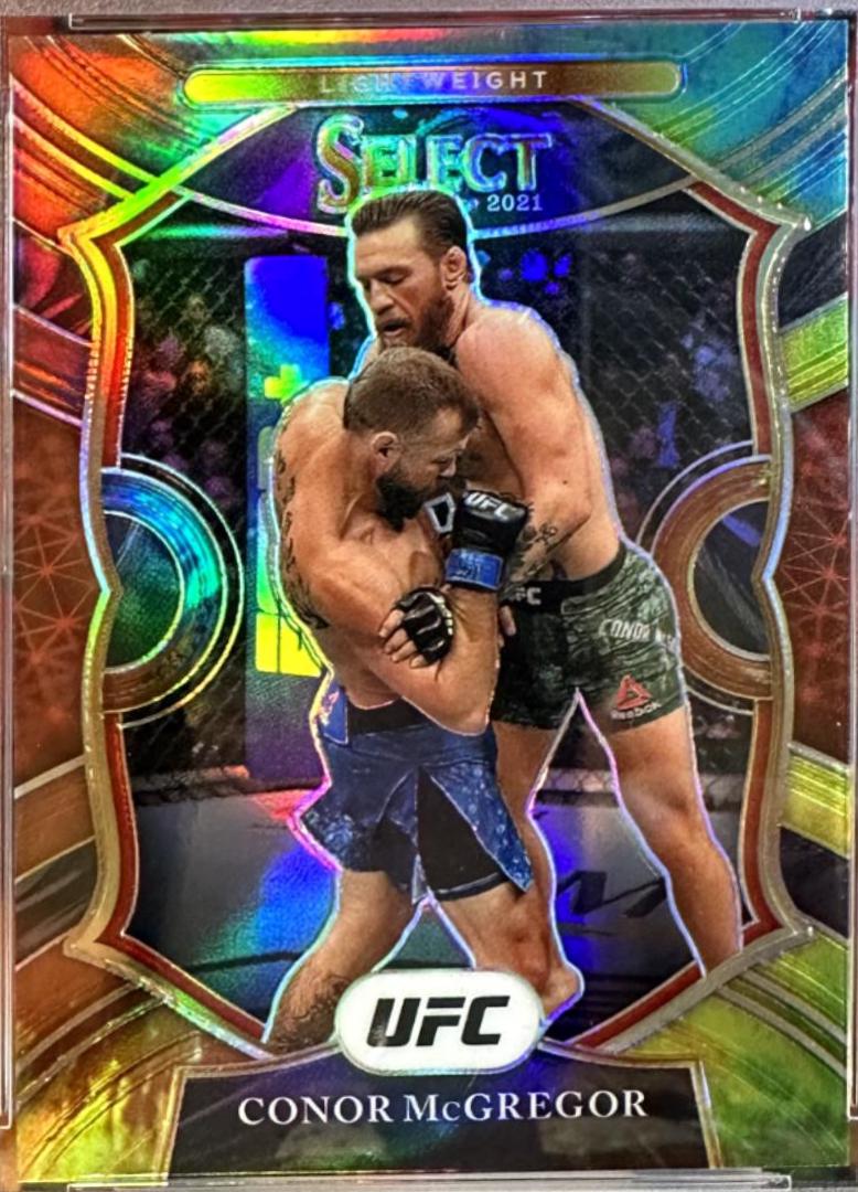 Conor McGregor 2021 Panini Select UFC Concourse #40 Tie Dye