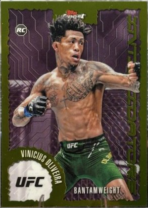 Vinicius Oliveira 2025 Topps Finest UFC Intimidators #IT-9 Red Refractor