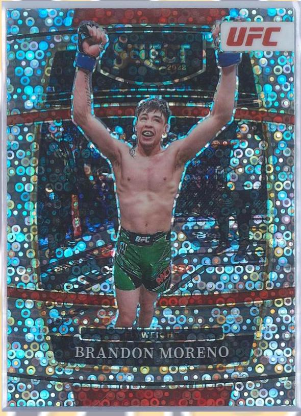 Brandon Moreno 2022 Panini Select UFC Concourse #95 Disco